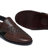 Brown Leather Sandal Da48