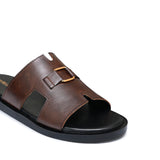 Elegant Brown Slipper SA36