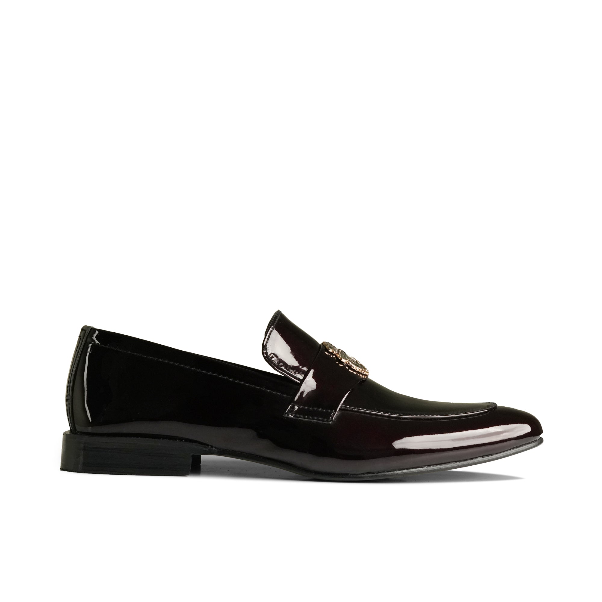Glossy Burgundy Patent Shoes FZ37