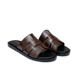 Brown Belt Slipper SA56