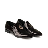 Glossy Burgundy Patent Shoes FZ37