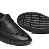 Imported Black Peshawari Chappal DJ02