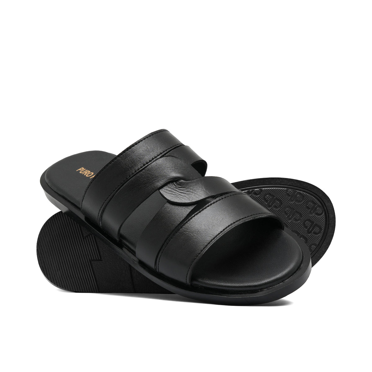 Black Cross Slipper SA30