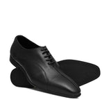 Black Lace Leather Shoe PJ17