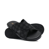 Grey Check Slipper SZ16
