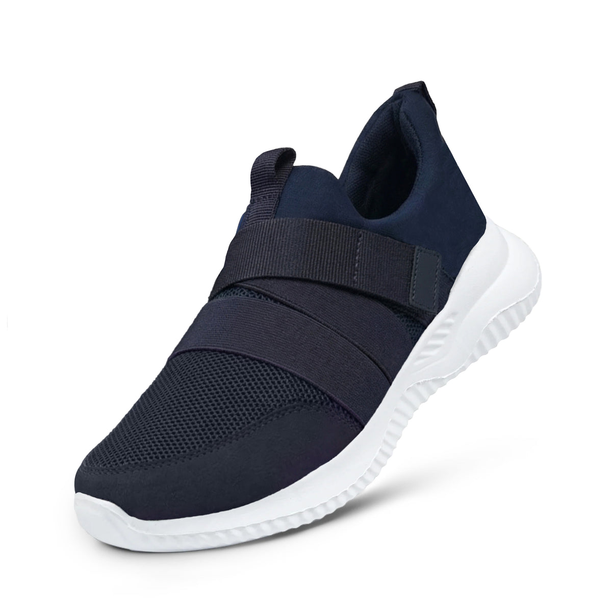 Blue Fly Knitted Strap Running Sneakers NSK-0033/AS0001