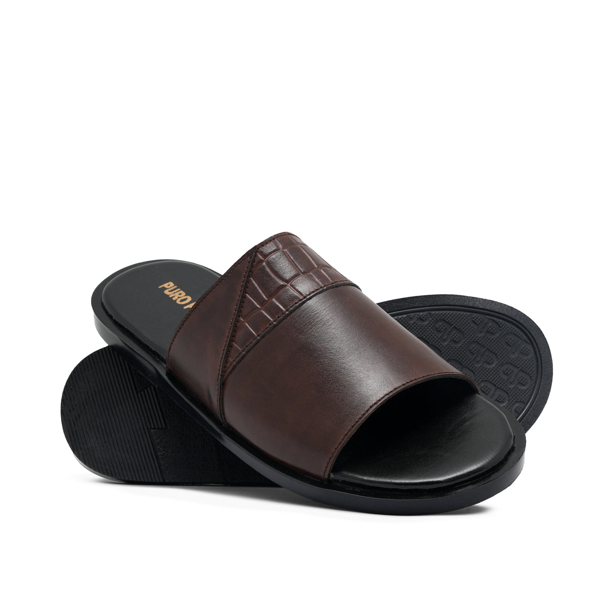 Luxe Brown  Slipper SA38