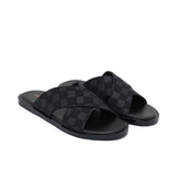 Grey Check Slipper SZ16