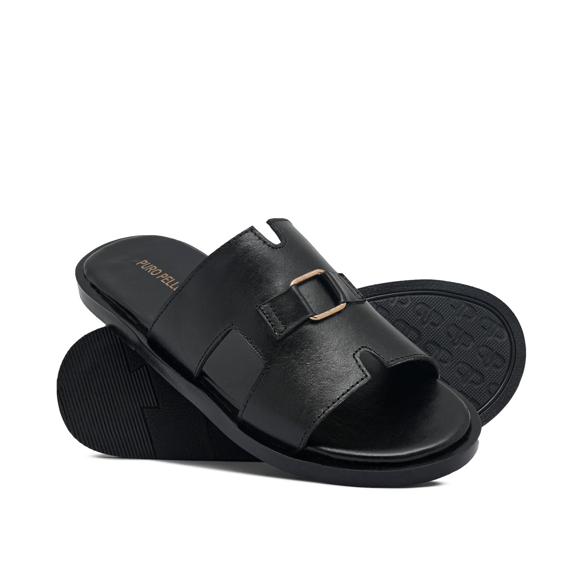 Elegant Black Slipper Sa57