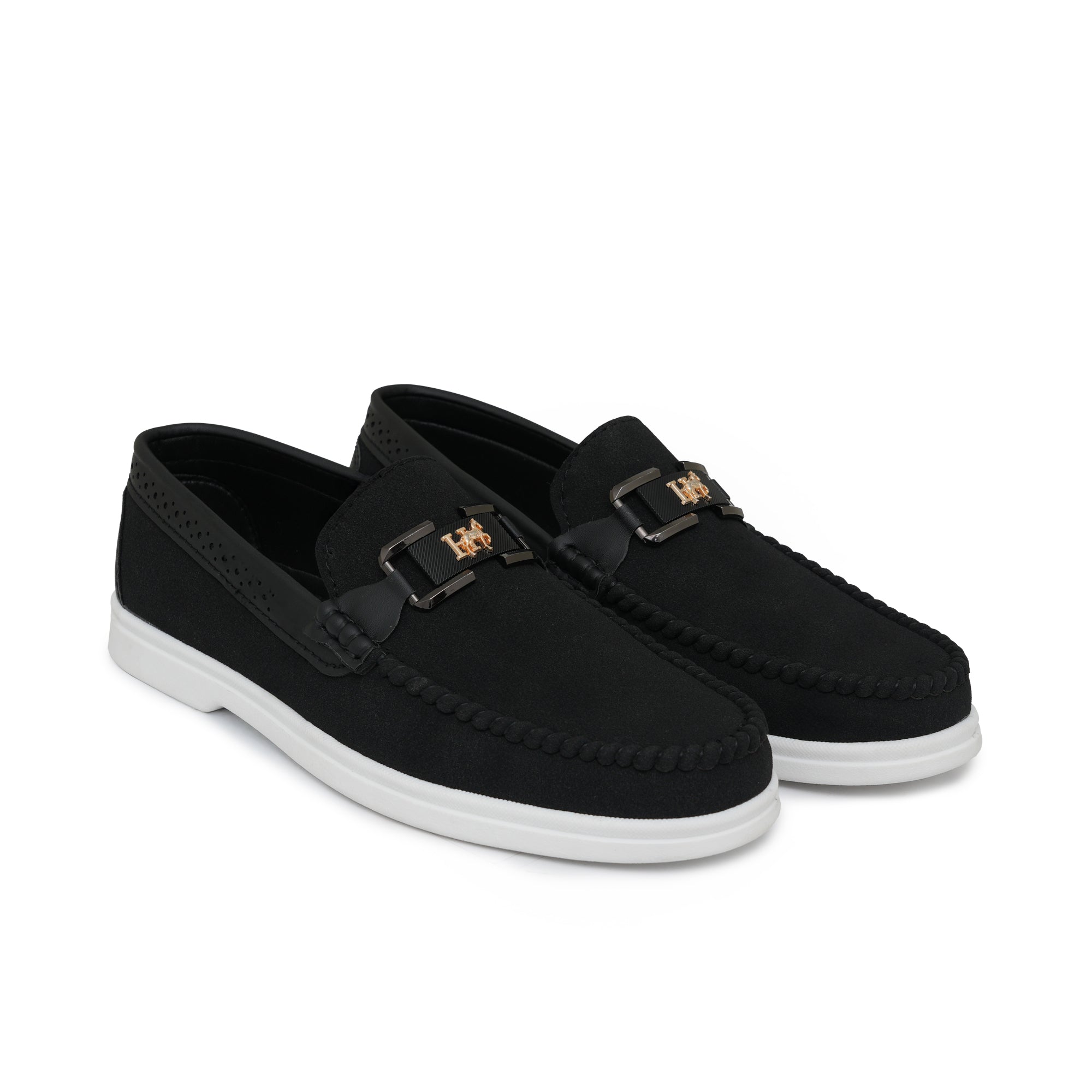 Black Suede Shoe La10