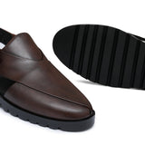 Brown Peshawari Chappal DA06