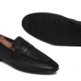 Black Woven Folding Shoe PA61