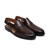 Black Leather Sandal GT25