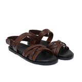 Brown Strap Sandal Da37