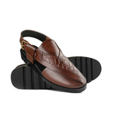 Vintage Charm Leather Sandal DZ46