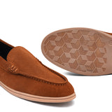 Ochre Suede Shoe LU06