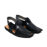Black Leather Sandal GT23