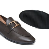 Brown T Buckle Folding Shoe PA72