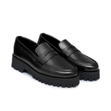 High Sole Black Shoe FU04