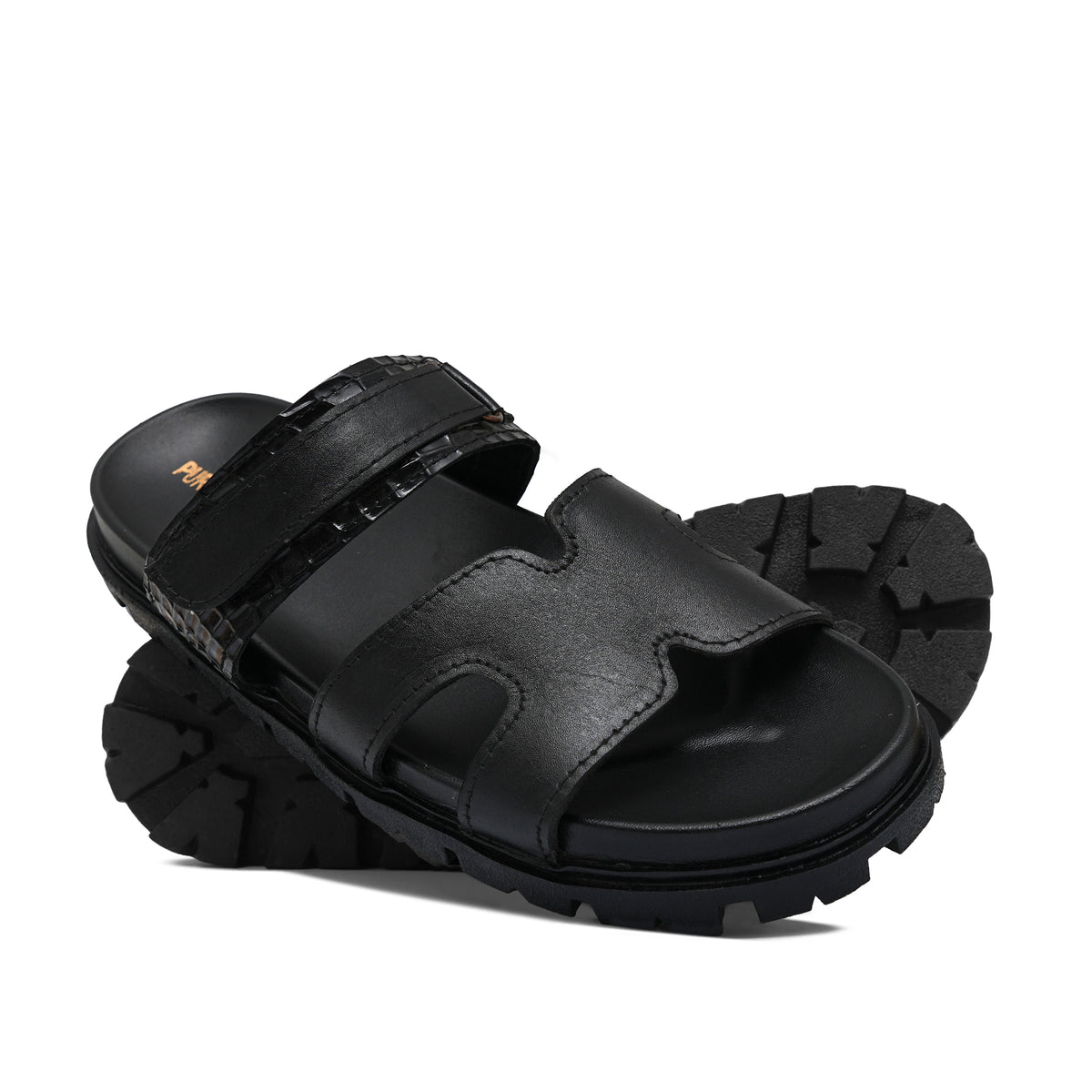 Black harmas Slipper SA124