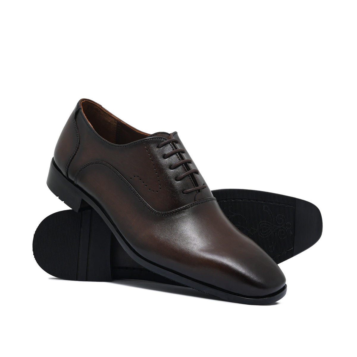 Brown 2-Tone Lace Shoe PB02