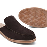 Choco Brown Suede Mule MU07