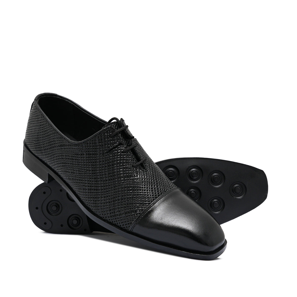 Black Leather Shoe Ph03