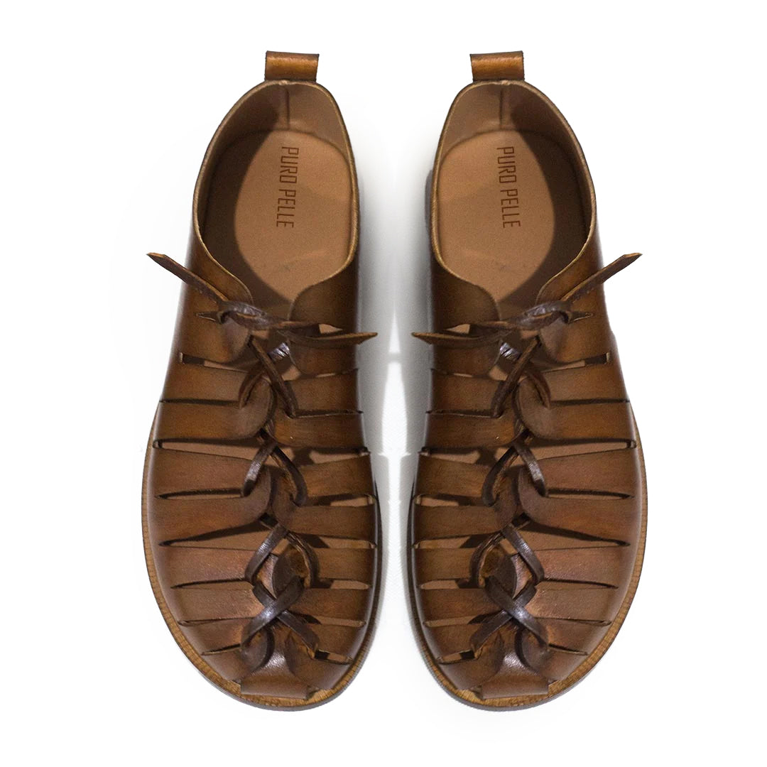 Men Sandal Pure Leather Handmade Python DZ42
