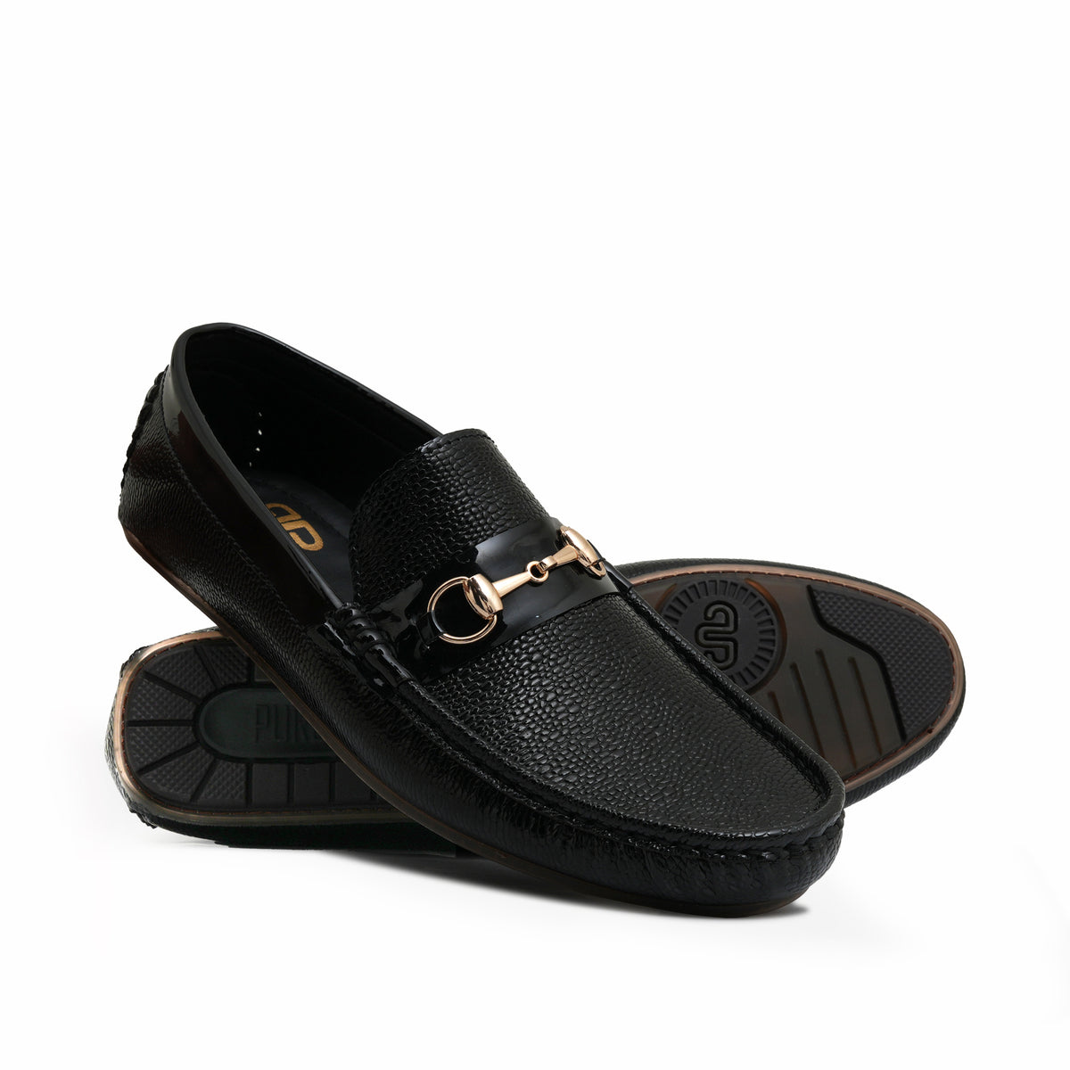Black Elegant Mild  Loafer LS98