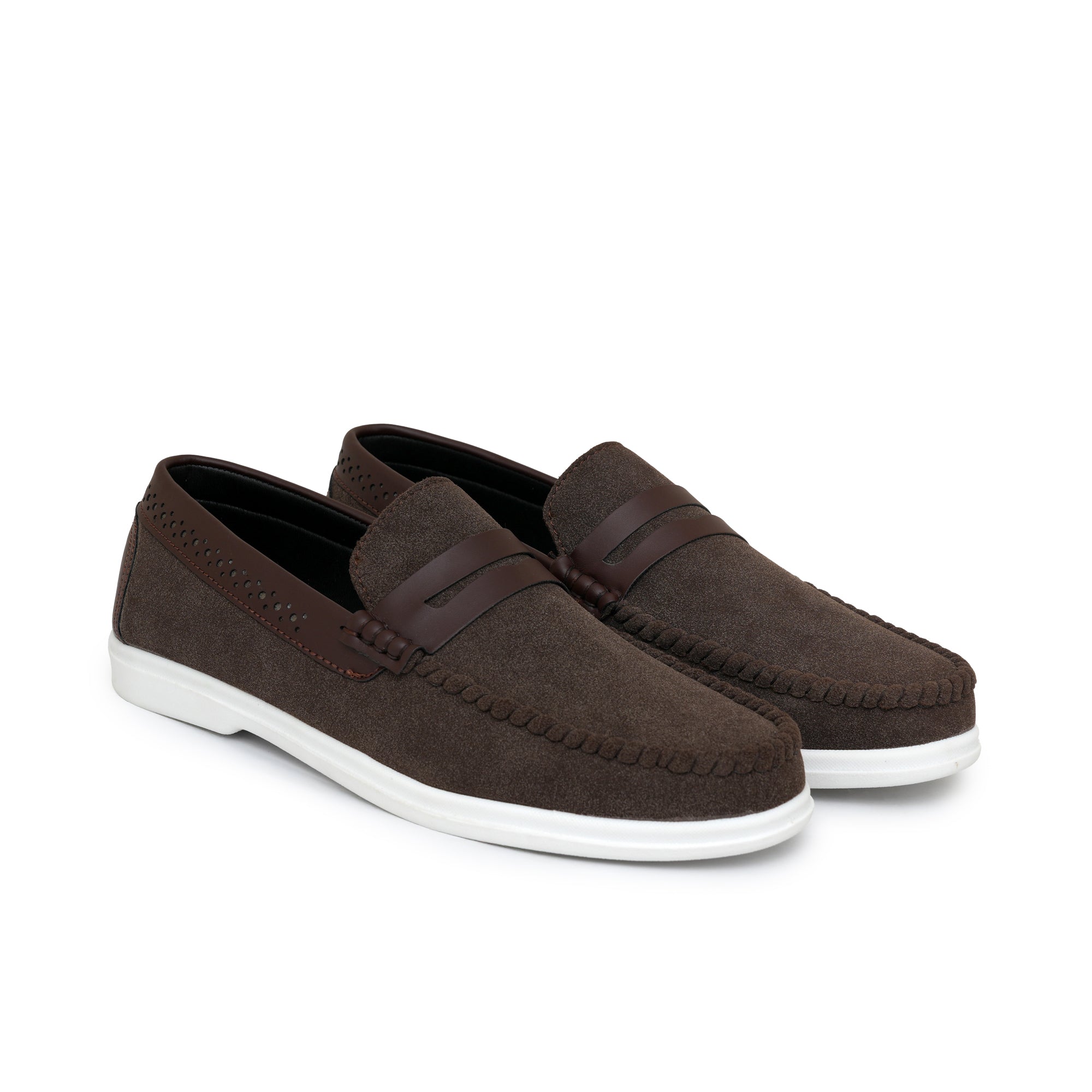 Choco Suede Shoe La11