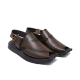 Brown Leather Sandal DD03
