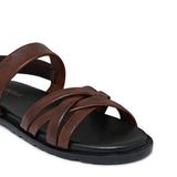 Brown Strap Sandal Da37