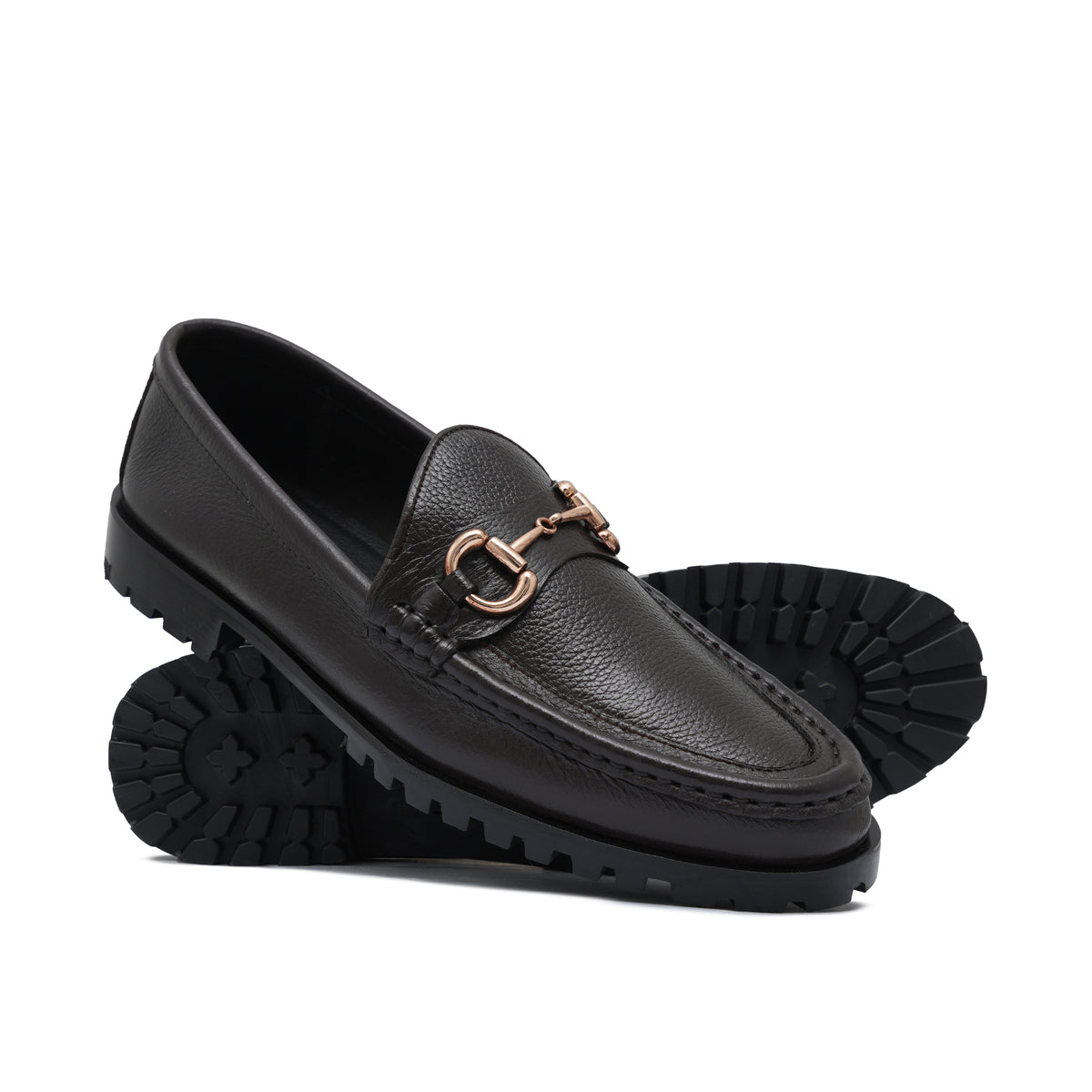 Brown Leather Shoe Ph08