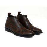 Croc Lace-up Ankle Boots pz02