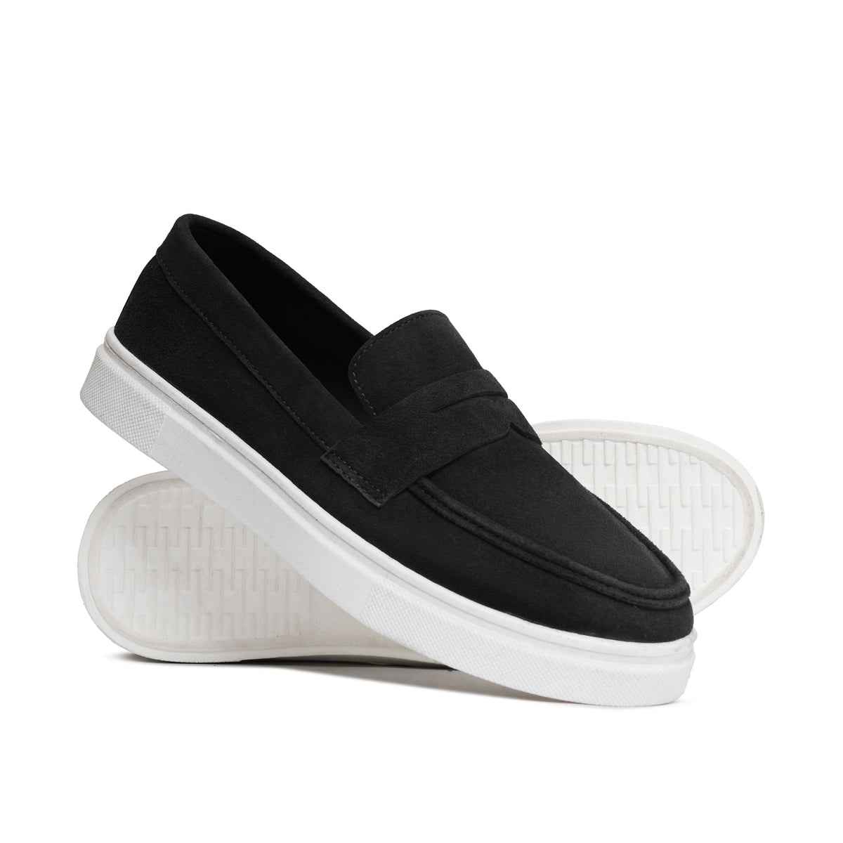 Black Suede Shoe LU02