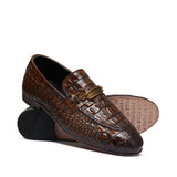 Croc Leather Shoe FA03