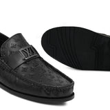 Classic Embossed Black Shoe FZ44