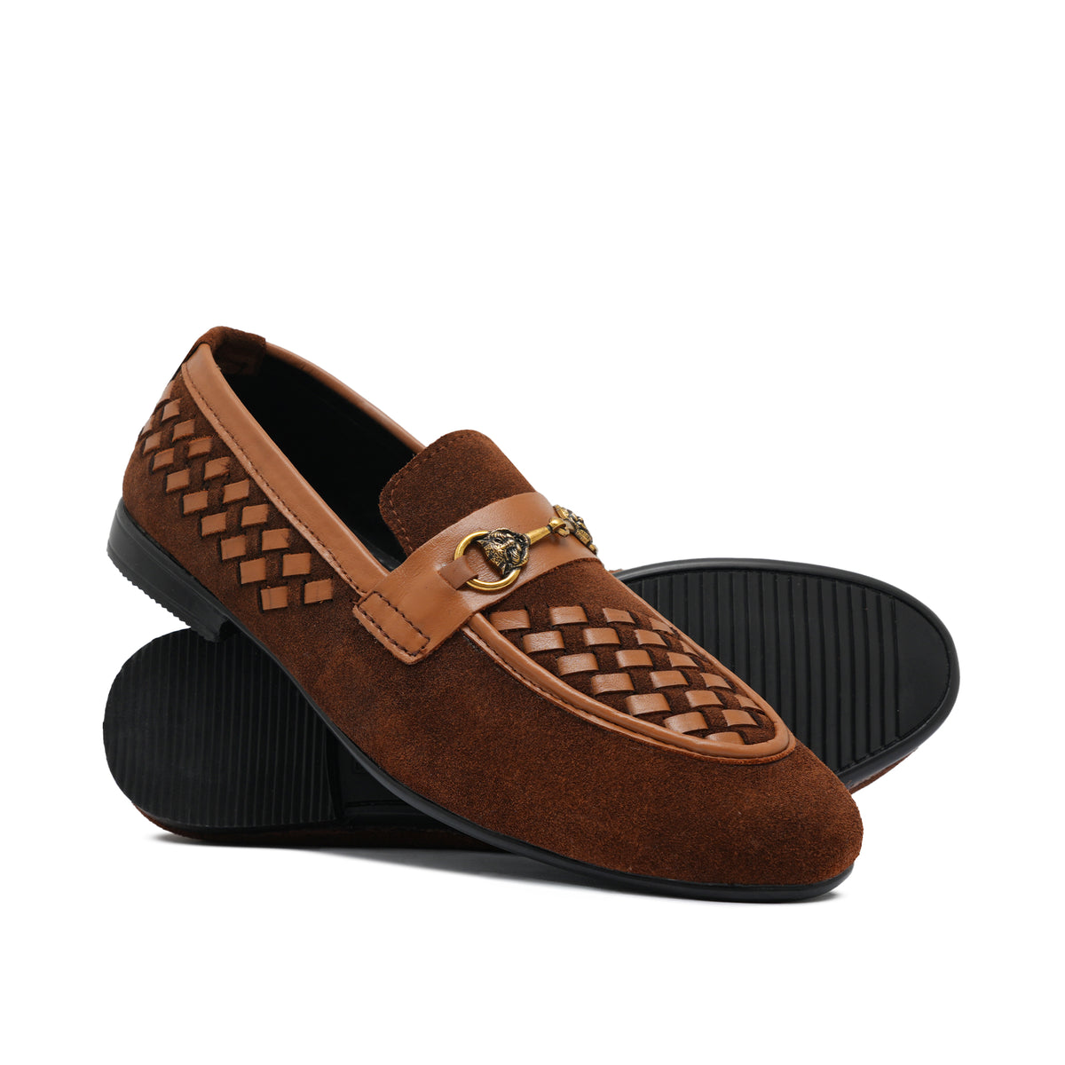 Brown Woven Shoe PA09