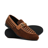 Brown Woven Shoe PA09