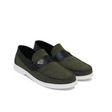 Kids' Green Suede Shoe Lak03