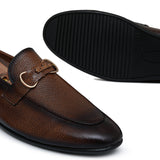 Bronze Folding Shoe with Elegant Buckle PA53