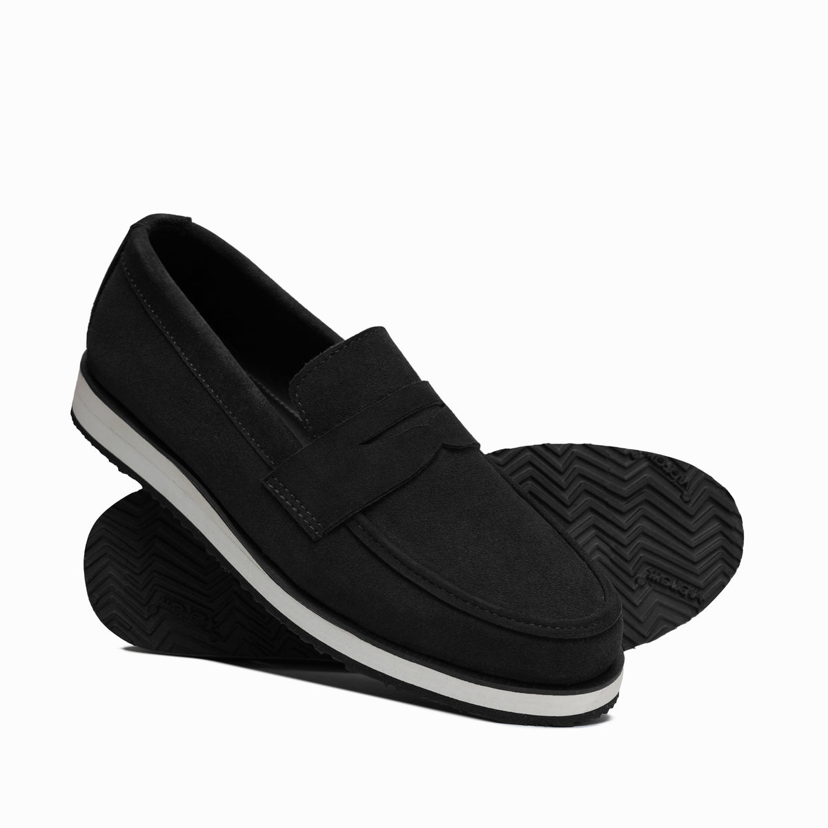 Black Suede Shoe LU03
