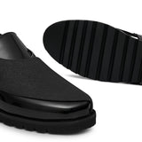 Elegant Black Peshawari Sandal DZ60