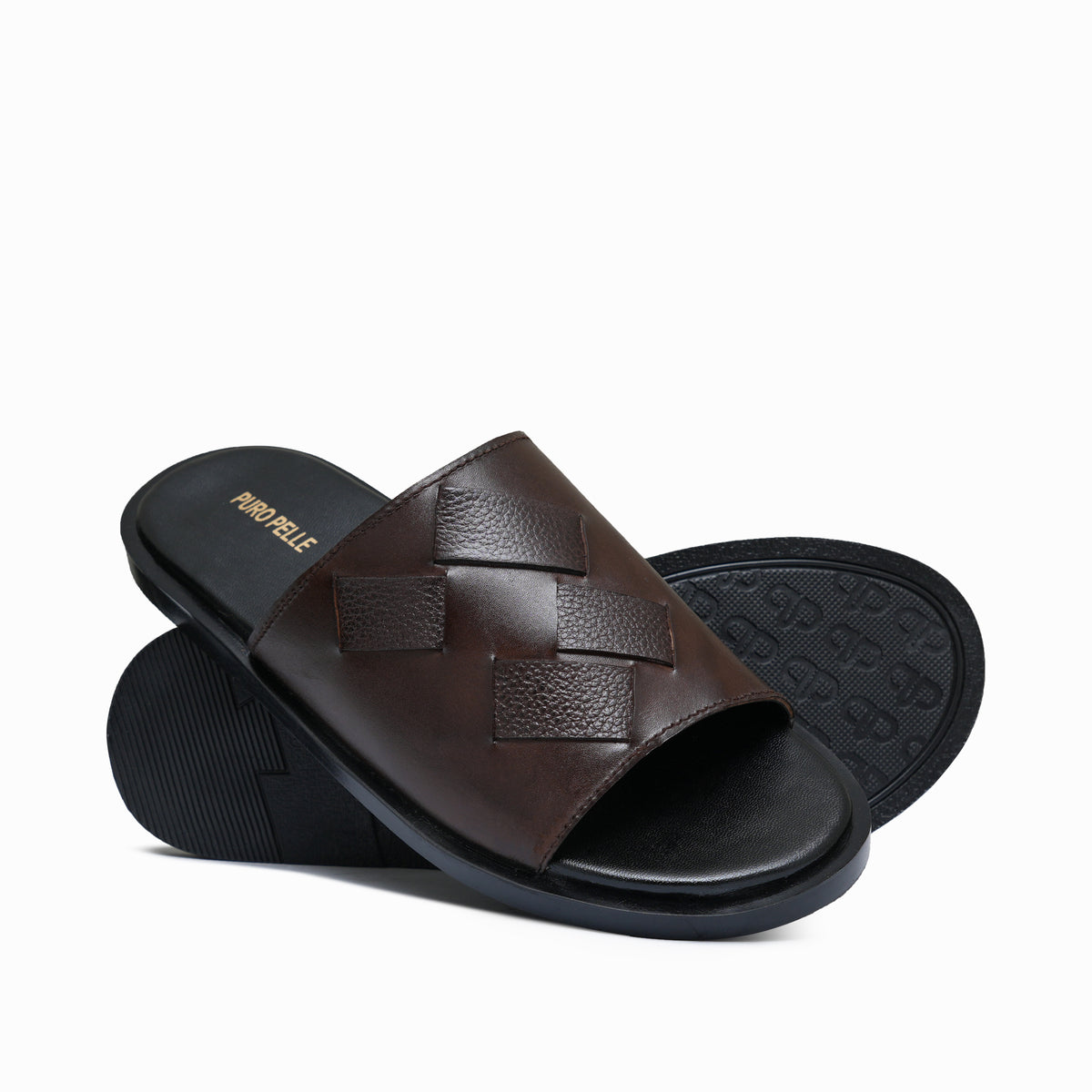Brown Woven Mild Slipper SA22