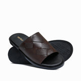 Brown Woven Mild Slipper SA22