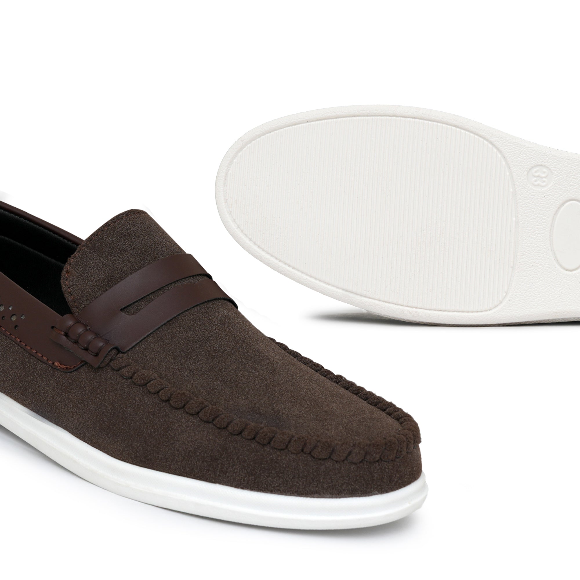 Choco Suede Shoe La11