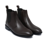 Brown Chelsea Boots PU04