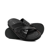 Black Strap Slipper SU06
