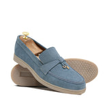 Sky Blue Tassel Shoe LU23