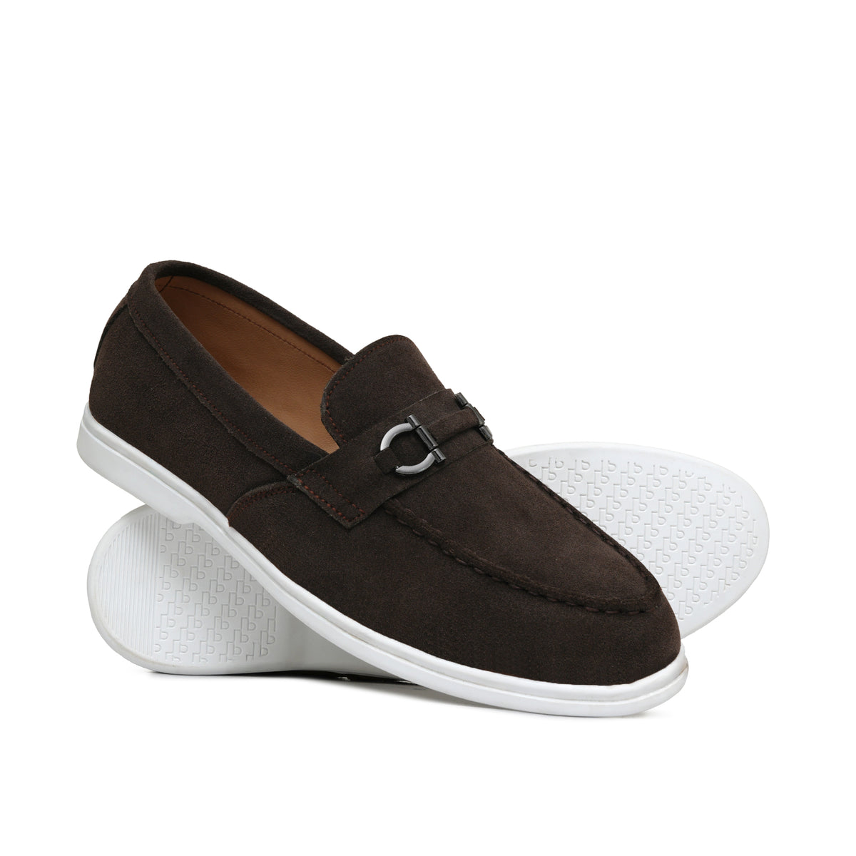 Chocolate Brown Suede Shoe La13